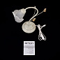 LA 4-1214/1 Elfenbein-gold Table lamp SISI, ivory with opal matt glass Orion — фото 6