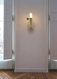 Настенный светильник ISP Wall DCW éditions, левый, латунь лакированная ISP W 2700K LEFT VAR