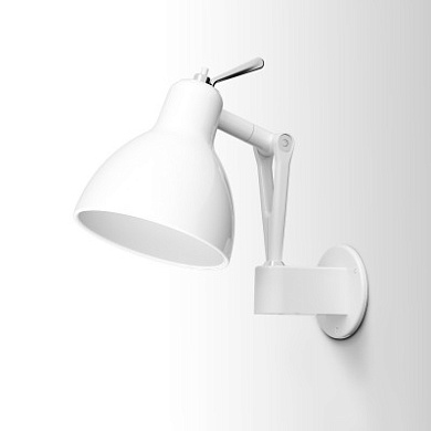 Rotaliana Luxy W0 настенный светильник с соединениями глянцевый белый 1LXW000102ZR0