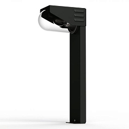 153007006 Roger Pradier Rp 195 уличный фонарный столб с асимметричным плафоном в корпусе чёрного цвета