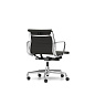 4055737326288 Aluminium Vitra Кресло офисное кожаное черное — фото 2