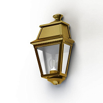 Avenue 2 N° 3; Clear glass E27 105W; Tinted lacquered brass