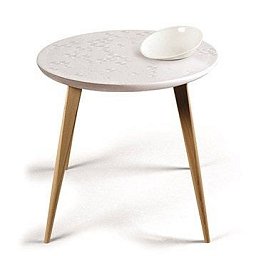 01040226 Lladro Moment журнальный столик с фарфоровой столешницей