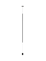 Sandy Black Aluminium Ressesed LED 20 Watt 230 Volt 698Lm 3000K IP20 D: 7 H: 300 cm Cut Out: 1.5 cm
