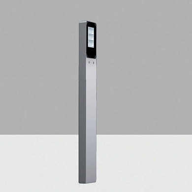 AKS7 Lander iGuzzini Vertical Light Bollard, Longitudinal Asymmetric Optic, Warm LED, 220-240V ac