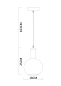 Подвесной светильник Arte Lamp ACCENTO A8113SP-1WH — фото 3