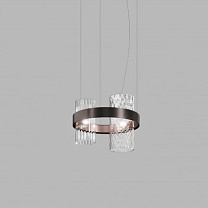 Подвеска ARMONIA 50 CRYSTAL CRYSTAL MATT BLACK NICKEL_MATT COPPER 2 E14 CE