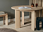 Стол Bevel Ferm Living 1102732851 белый дуб с масляной отделкой — фото 1