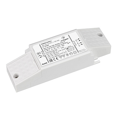 027584 Arlight LED драйвер ARJ-SP-34-PFC-1-10V-INS (34W, 500-800mA)