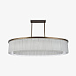 Потолочный светильник Large Double Drum Oval Chandelier Bella Figura CL443-LA-O — фото 2