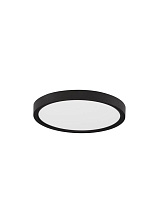 Black ABS Acrylic LED 18 Watt 220-240Volt 1800Lm IP20 3000-4000-6500K CCT by Dip Switch D: 22 H: 2.5 cm