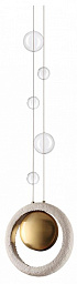 5443/1 Odeon Light Saturn подвесной светильник с шарообразным элементом и декоративными подвесами