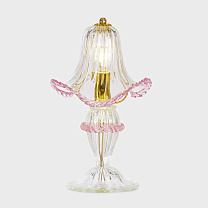 Euridice - Table Lamp Розовый / 1 / Золотой