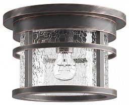 4044/1C Odeon Light Virta уличный накладной светильник с прозрачным плафоном IP44