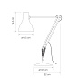 Настольная лампа Anglepoise Type 75 Сланцево-серый 32585 — фото 10