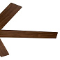 56" Brahm Fan Natural Brass люстра-вентилятор 300044NBR Kichler — фото 8