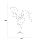 Настольный светильник SERIP Bouquet Boutonniere — фото 1