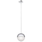 Moonlit LED 3000K 7.75" Pendant Chrome with White Glass подвесной светильник 83854CHWH Kichler — фото 1