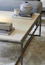 Burnt Silver with Faux Limestone top | Sophie Paterson Interiors | Photography by Ray Main
