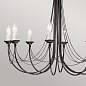 Люстра Carisbrooke Elstead CB8-BLACK черный — фото 4