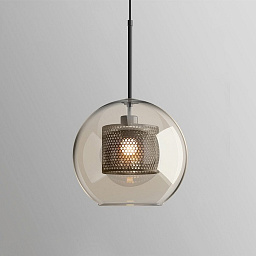CATCH-AMBER01 Imperiumloft Catch подвесная люстра с хрустальными подвесками в виде кольца