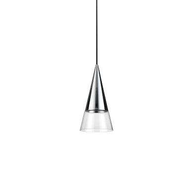321462 Ideal Lux CONO SP1 CROMO подвесной светильник