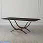 Chorda Dining Table-Bronze-Rectangle Global Views стол