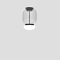 Потолочный светильник FARO G CRYSTAL WHITE MATT BLACK 2 L3202 CE