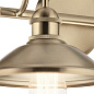Clyde 2 Light Vanity Light Champagne Bronze настенный светильник 45944CPZ Kichler — фото 11