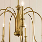 Karthe 9 Light Chandelier Natural Brass люстра 52471NBR Kichler — фото 1