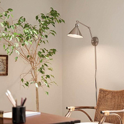 Ellerbeck 8" 1 Light Wall Sconce Classic Pewter настенный светильник 43115CLP Kichler