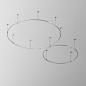 TRX154-2SR-D1800-PT Maytoni Busbar trunkings Flarity Шинопровод накладной/подвесной Платина — фото 5