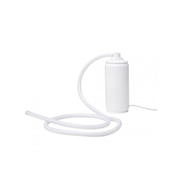 SE15350 Seletti Dailyglow Lamp настольная лампа в виде баллончика со шлангом, с рассеянным светом
