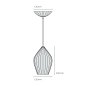 Подвесной светильник (группа) Original BTC Fin Grouping of 12 — фото 2