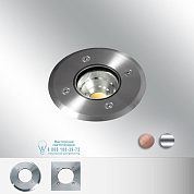 Bolas HPL -9,5W 20° WW-350mA-inox