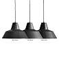 W5 002MB Vrkstedslampe Made By Hand Крупный подвесной светильник в матовом чёрном цвете — фото 1