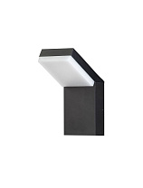 Dark Anthracite Aluminium & Acrylic LED 12Watt 220-240Volt 703Lm IP65 3000K L:10 W:16.5 H:22 cm