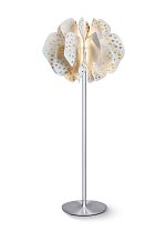 Торшер Nightbloom Lladro, белый с золотом