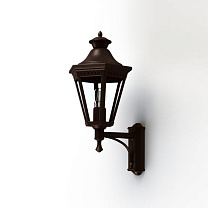 Victoria N° 4; Clear polycarbonate E27 105W; Old rustic