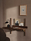 Письменный стол Sector Ferm Living 1104269295 копченый дуб и латунь — фото 1