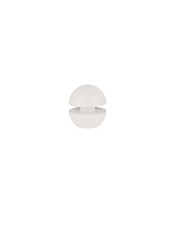 Touch Dimmable Sandy White Aluminium & Polycarbonate LED 2Watt 5 VDC 114Lm IP54 CCT 2200-2700-3000K Press Switch On/Off Include Base Charging D:10 H:11.4 cm