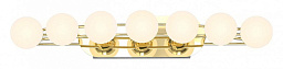 4590-4W Favourite Helmet настенный светильник с мраморным корпусом и шаровым плафоном