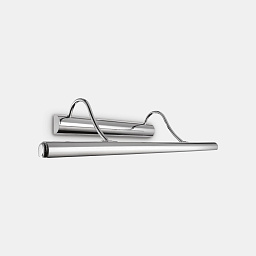 017303 Ideal lux Mirror-10 подсветка для зеркала с хромированным корпусом и узким линейным плафоном