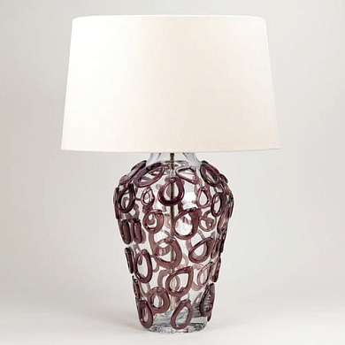 TG0070 Davos Glass Lamp настольная лампа Vaughan