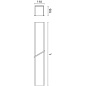 Q356 iN 90 iGuzzini Frame initial module - General Down Light - L 612 — фото 1