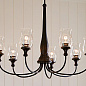 Melis 7 Light Chandelier Black люстра 52469BK Kichler — фото 1