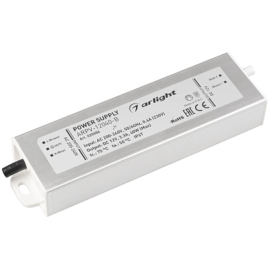 020086 Arlight блок питания ARPV-12040-B (12V, 3.3A, 40W)