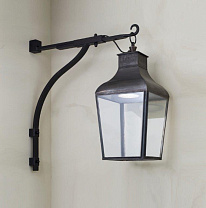 MONTROSE WALL - LED - DALI dark bronze clear glass