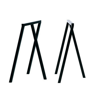 AA660-D228-AA55 Hay Комплект из 2 козловых стоек Loop Stand, черный