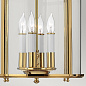 Подвесной светильник Gentry Hinkely HK-GENTRY-P-M-PB полированная латунь — фото 1